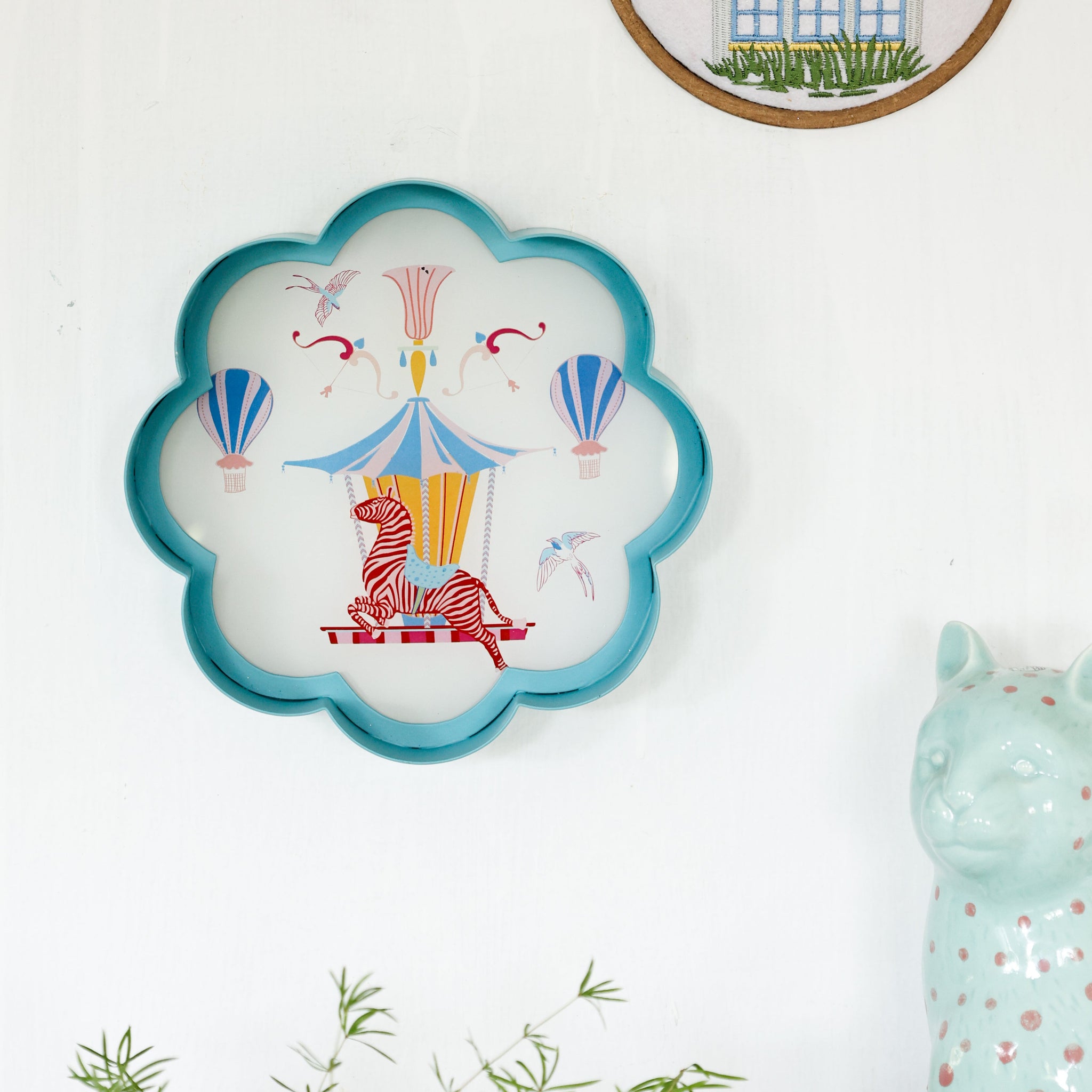 Up In The Air Metal Wall Plate