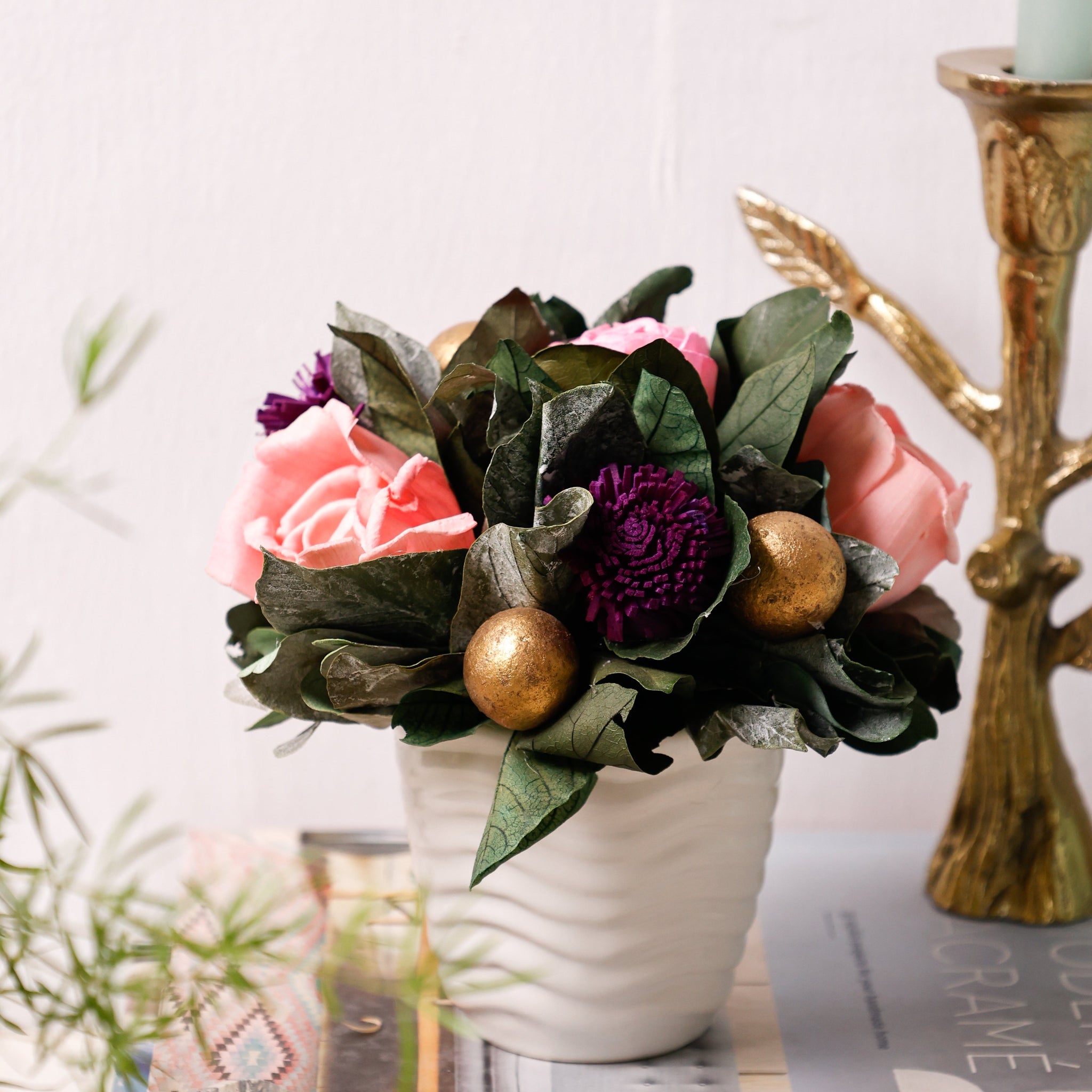 Magique by The Wishing Chair - Botanical Still Life Dried Flowers Table D¨¦cor