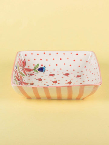 Aiden Handpainted Square Platter