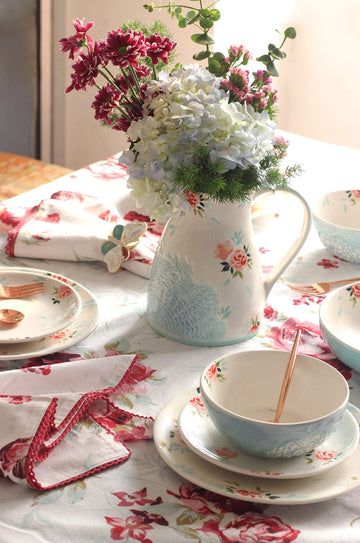 Day Dreams Handpainted Pitcher