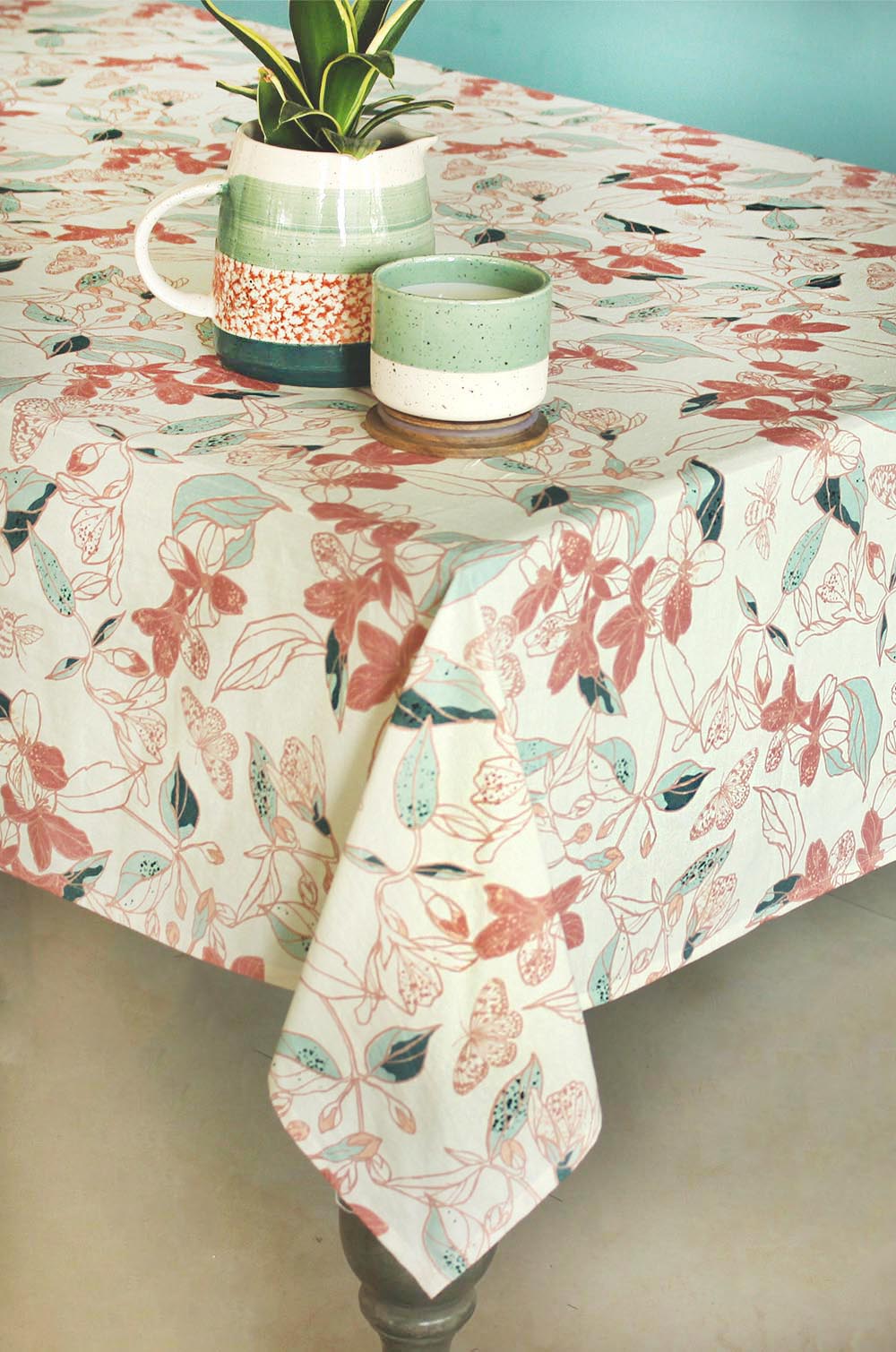 Fluer Table Cover - 6 Seater