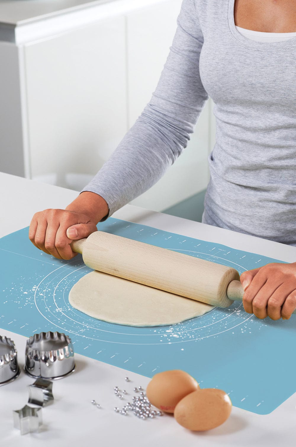 Joseph Joseph Rollup Baking Mat - Blue