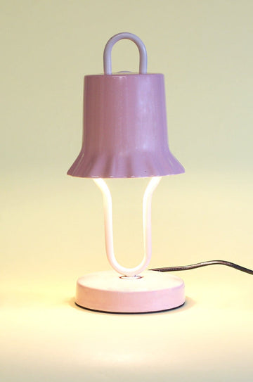 Serenity Scalloped Ceramic Lamp