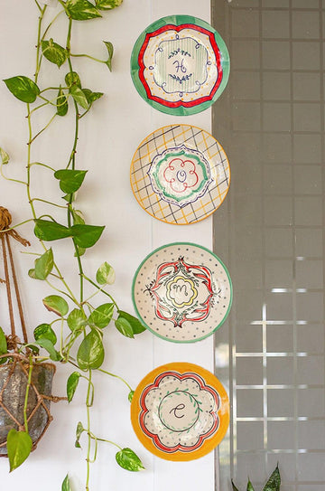 Sweet Home Wall Plate- Set Of 4