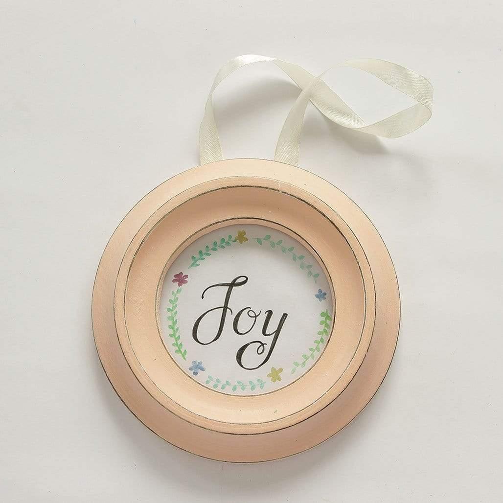 Triad Hanging Photoframe - Round / Sunset