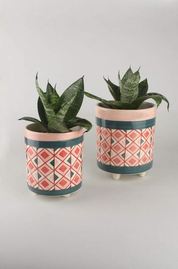 Vici Three Legged Planters - Set of 2