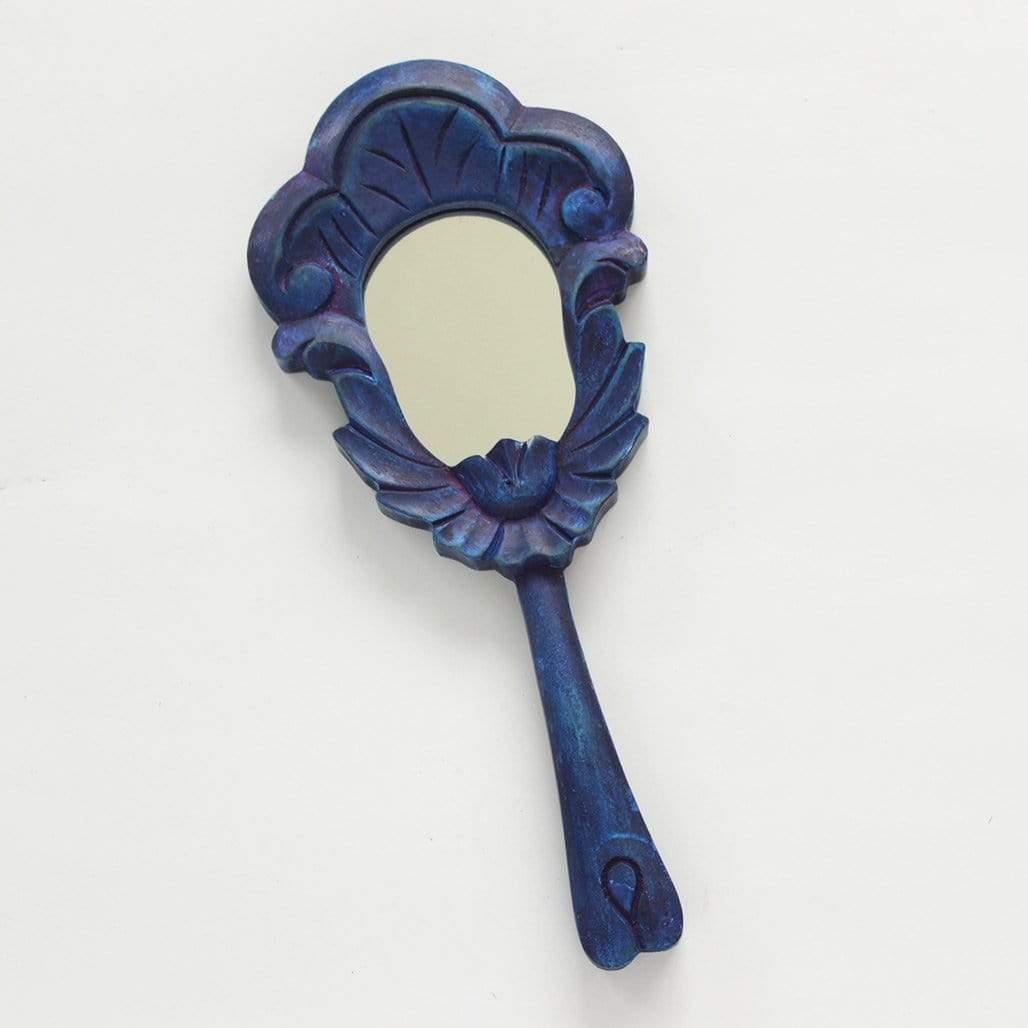 Victoria Wall Mirror / Navy