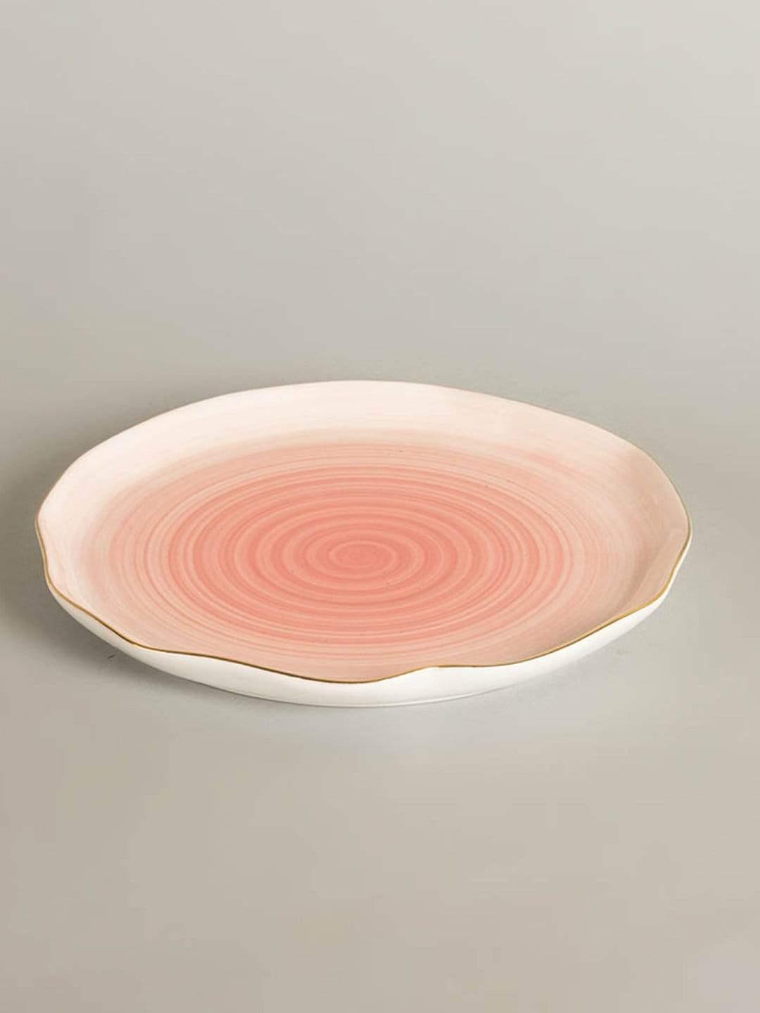 Watercolor Magic Dessert Plate - Blossom Pink