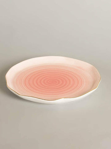 Watercolor Magic Dessert Plate - Blossom Pink