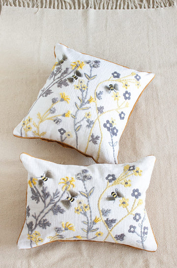 Zoya Embroidered Cushion Cover