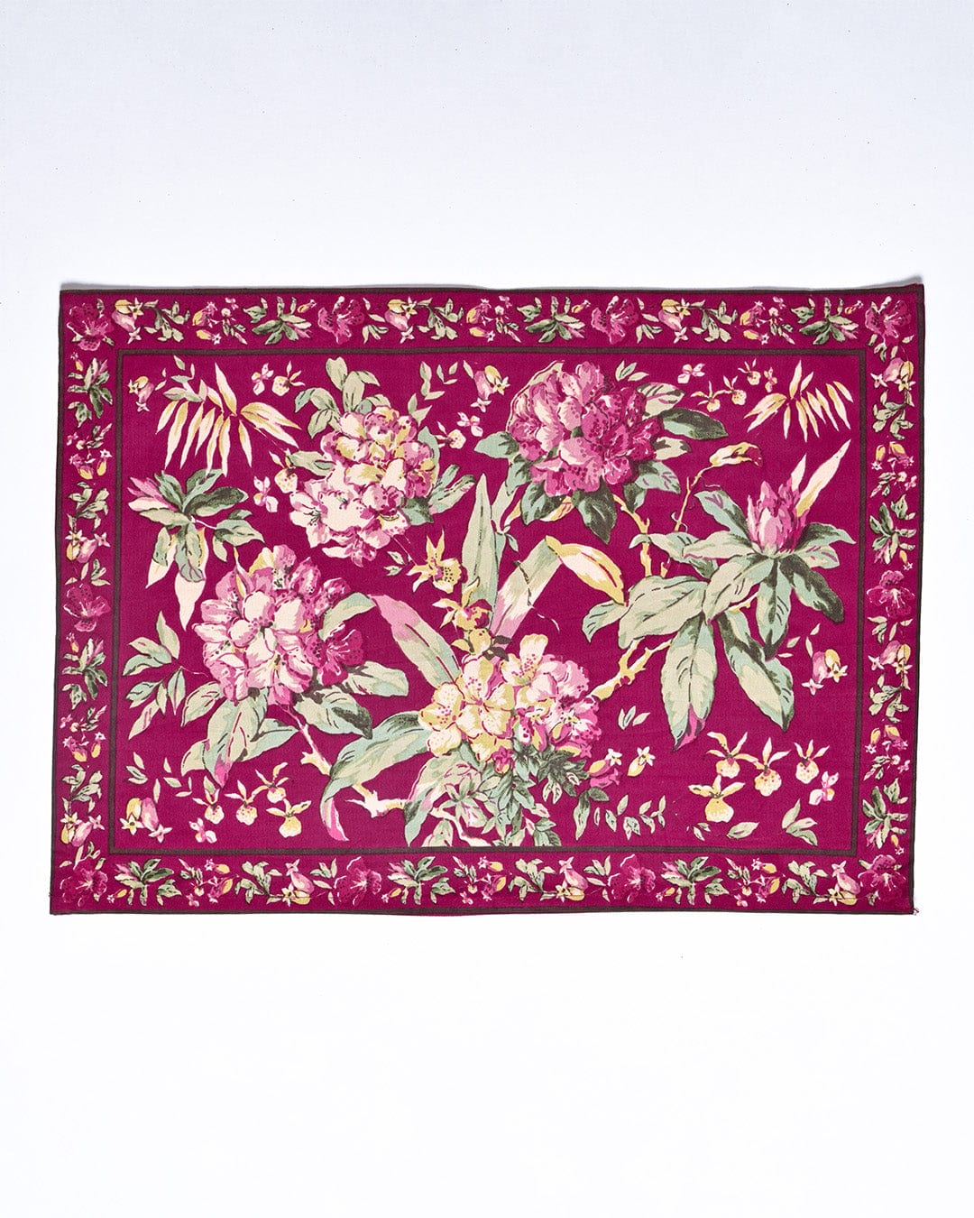 April Cornell Hydrangea Wine Placemat Set Of 6