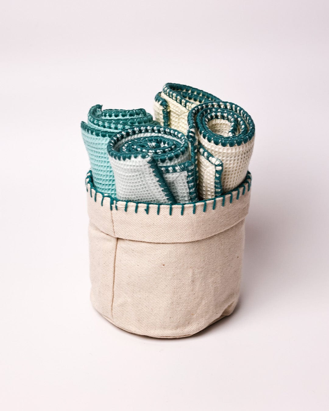 Waffle Face Towel- Set of 4