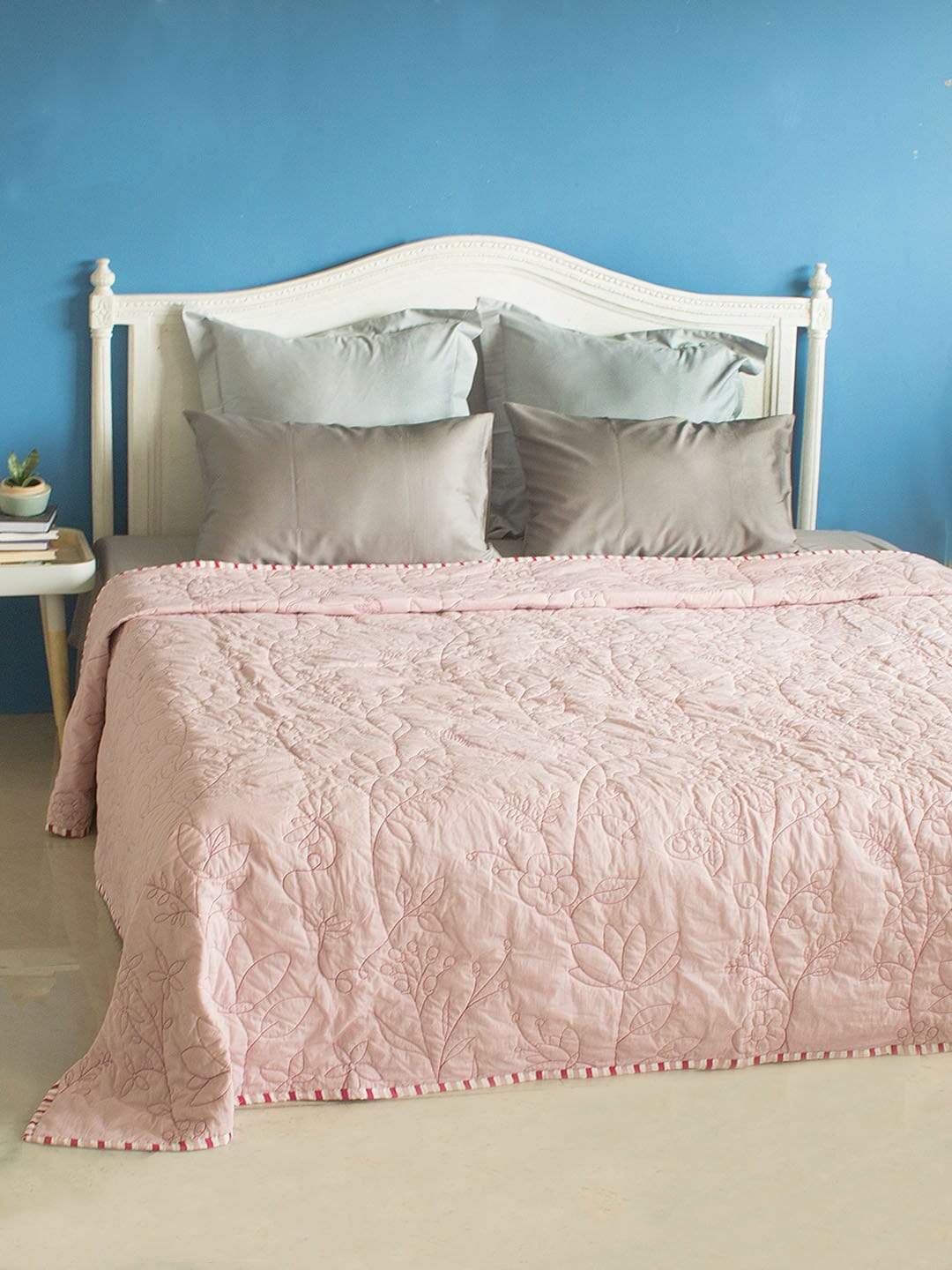 Trellis Quilted Bedcover