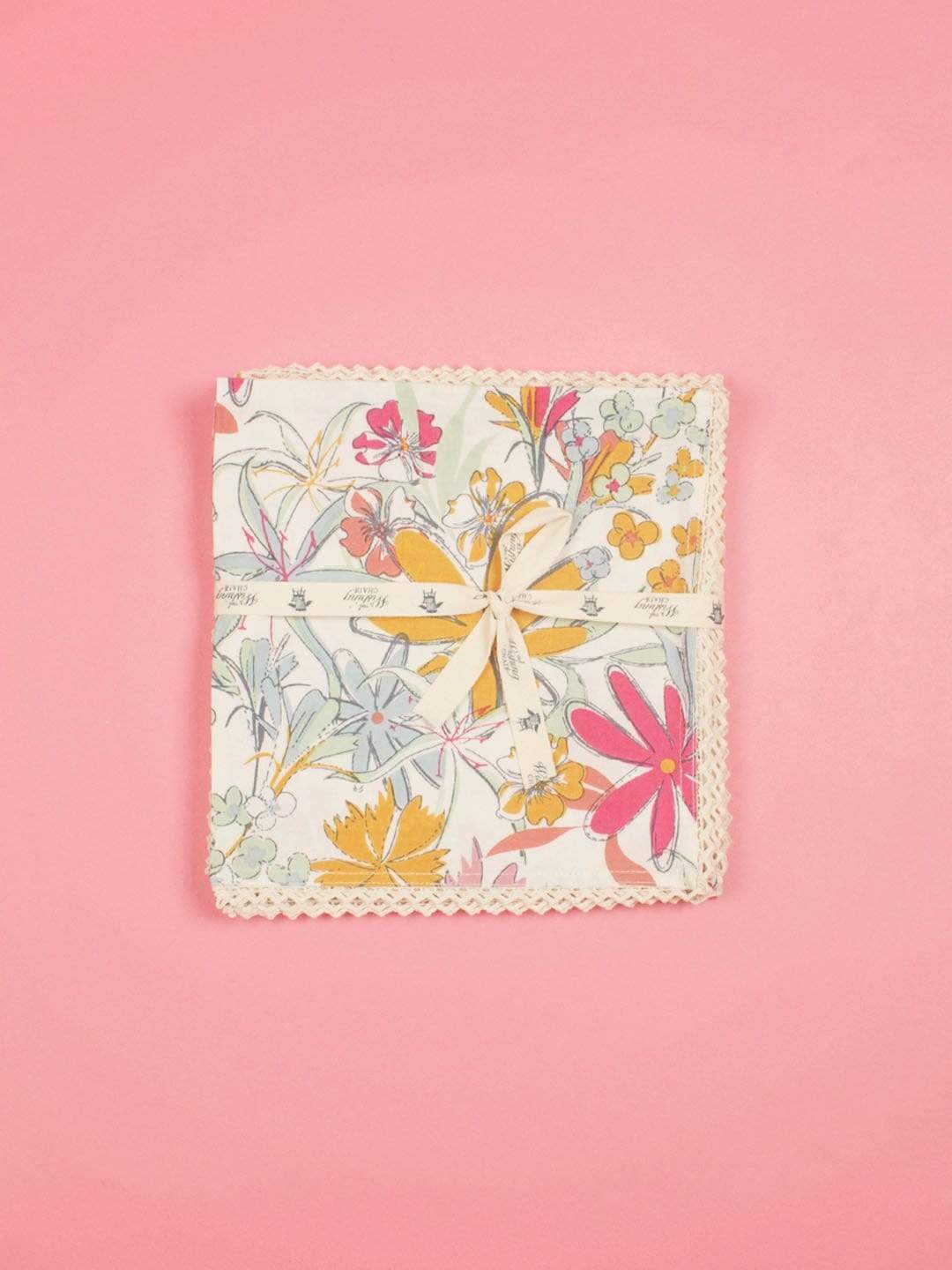 By The Beach Napkin Set Of 6 - Pearl Aqua