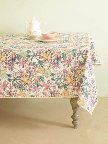 By The Beach Table Cover - Turquoise