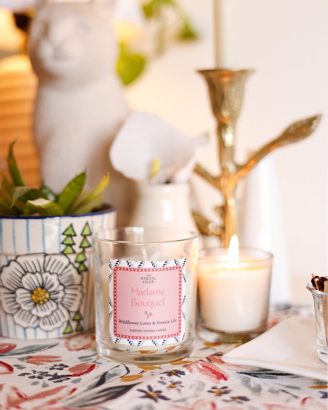 Madame Bouquet  Soy Wax Jar Candle - 120g