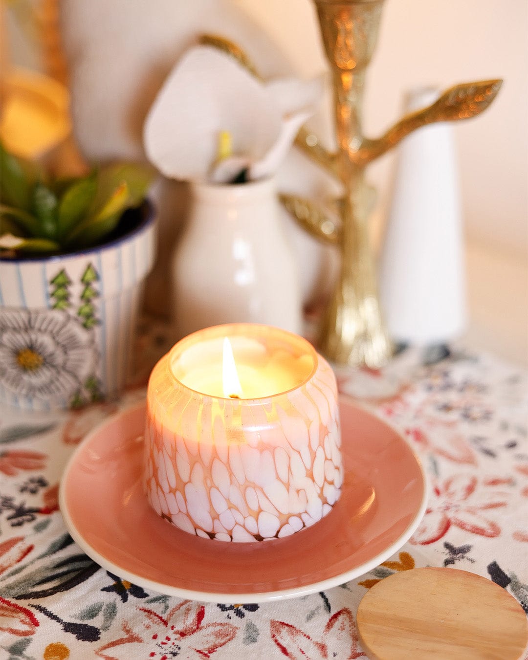 Pink as a Daisy Scented Candle