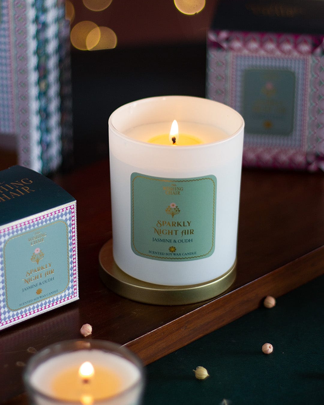 Sparkly Night Air Soy Wax Jar Candle - 200 g