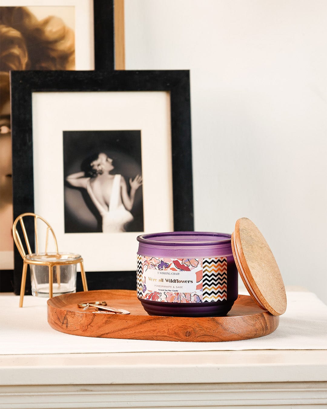 We're All Wildflowers Soy Wax Jar Candle 340 Grm