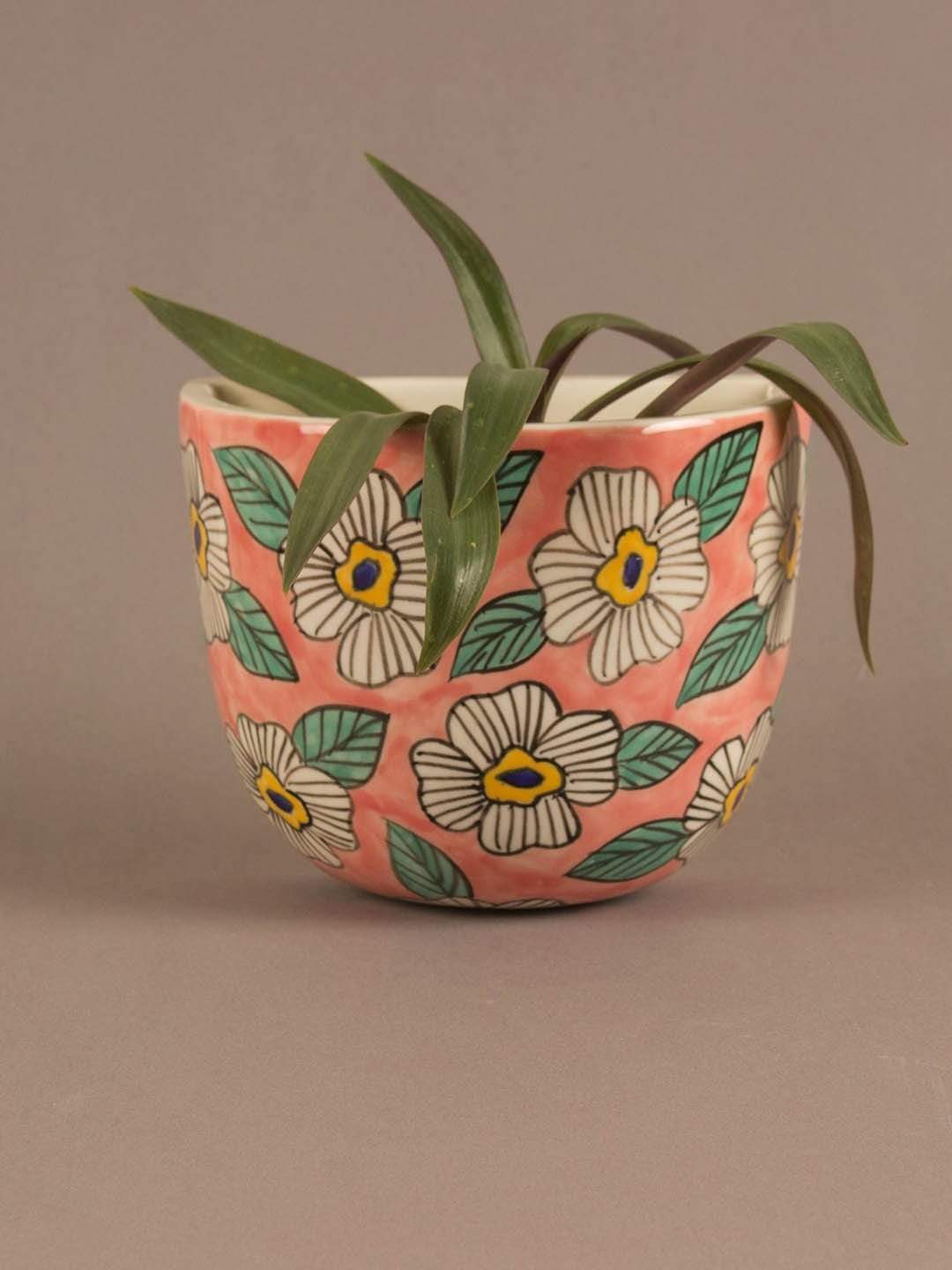 Crazy Floral Wall Planter