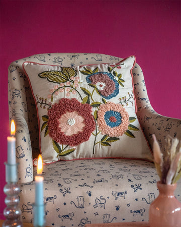 Blooms Cushion Cover- Tres Jolie Collection