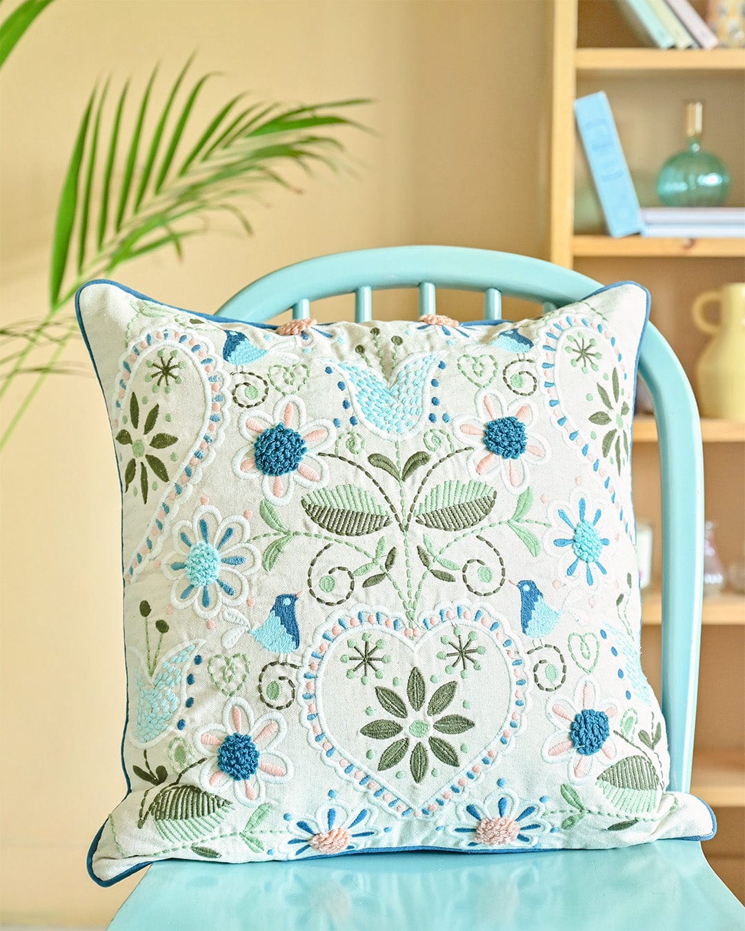 Drama Cushion Cover - Secret Trellis Collection