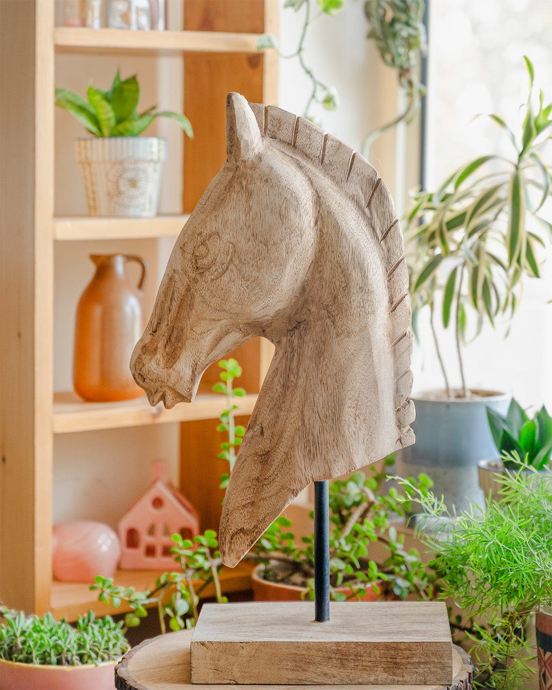 Hey Bojack Horse Bust Wooden Decorative Accent