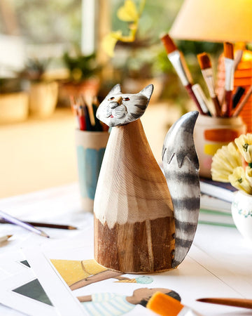 Snickers Wood & Metal Decorative Accent