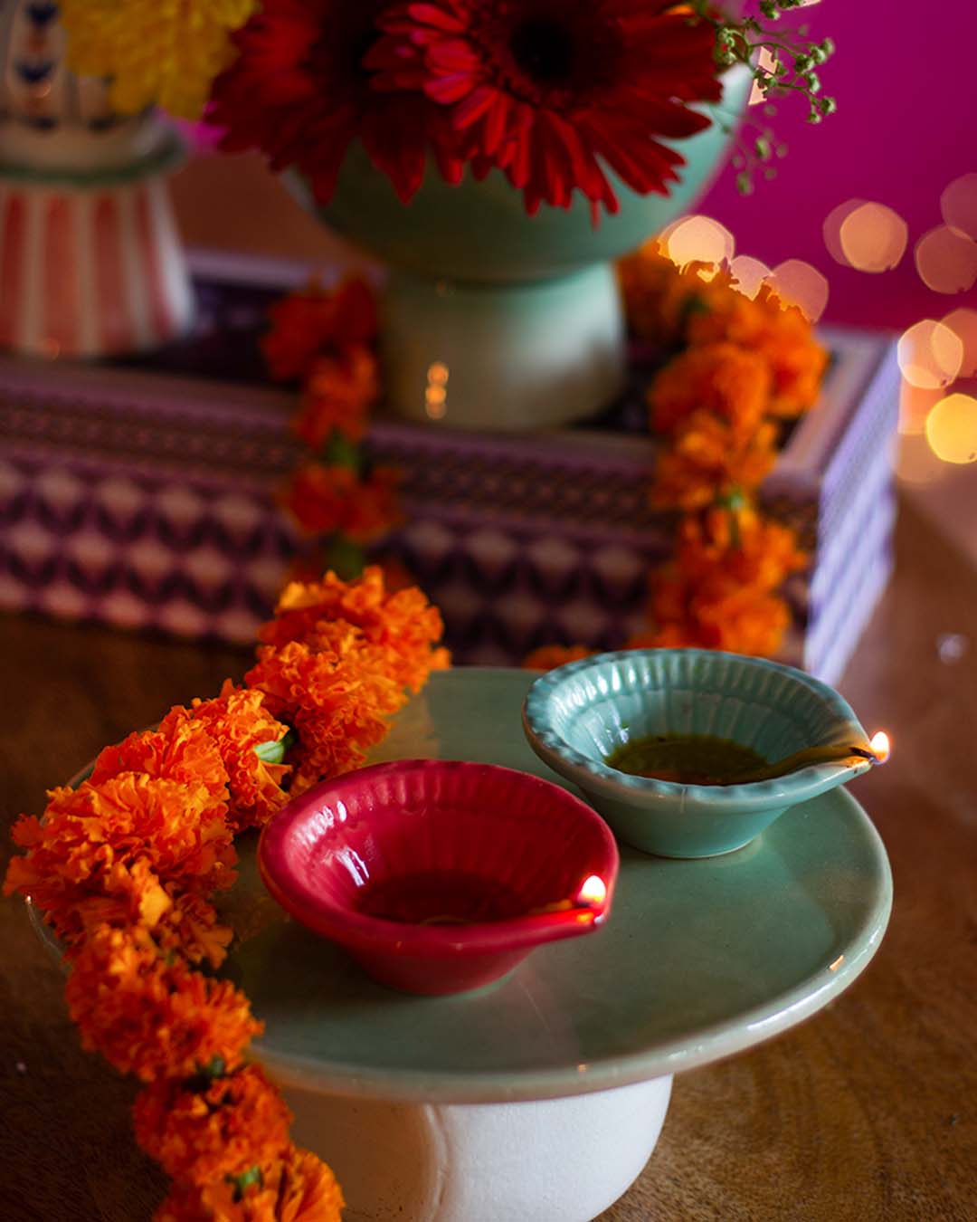 Light It Up Ceramic Diya