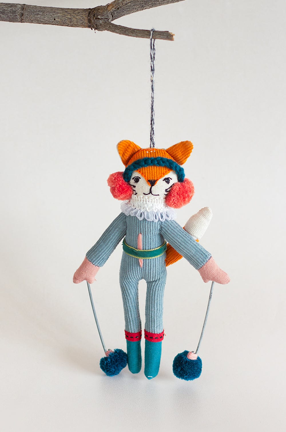 Ski Queen Christmas Ornament