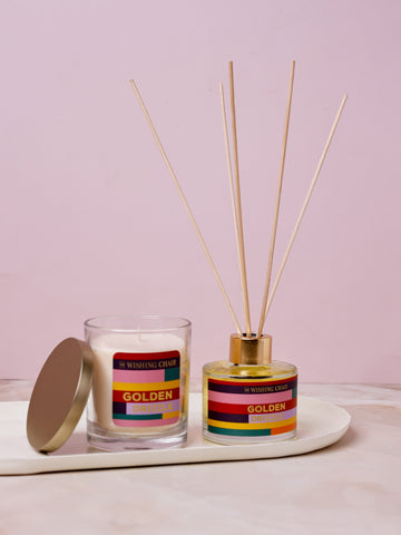 Golden Drizzle Collection - Set of 2