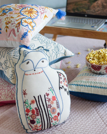 Clever Fox Shaped Cushion