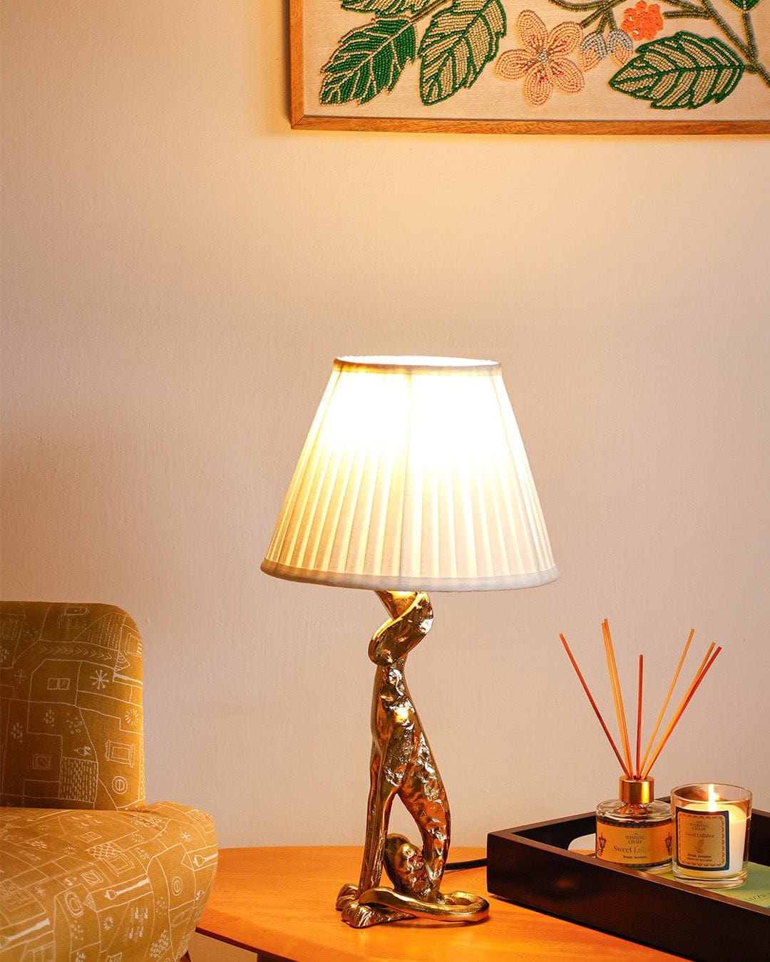 Hey Doggo Metal Lamp