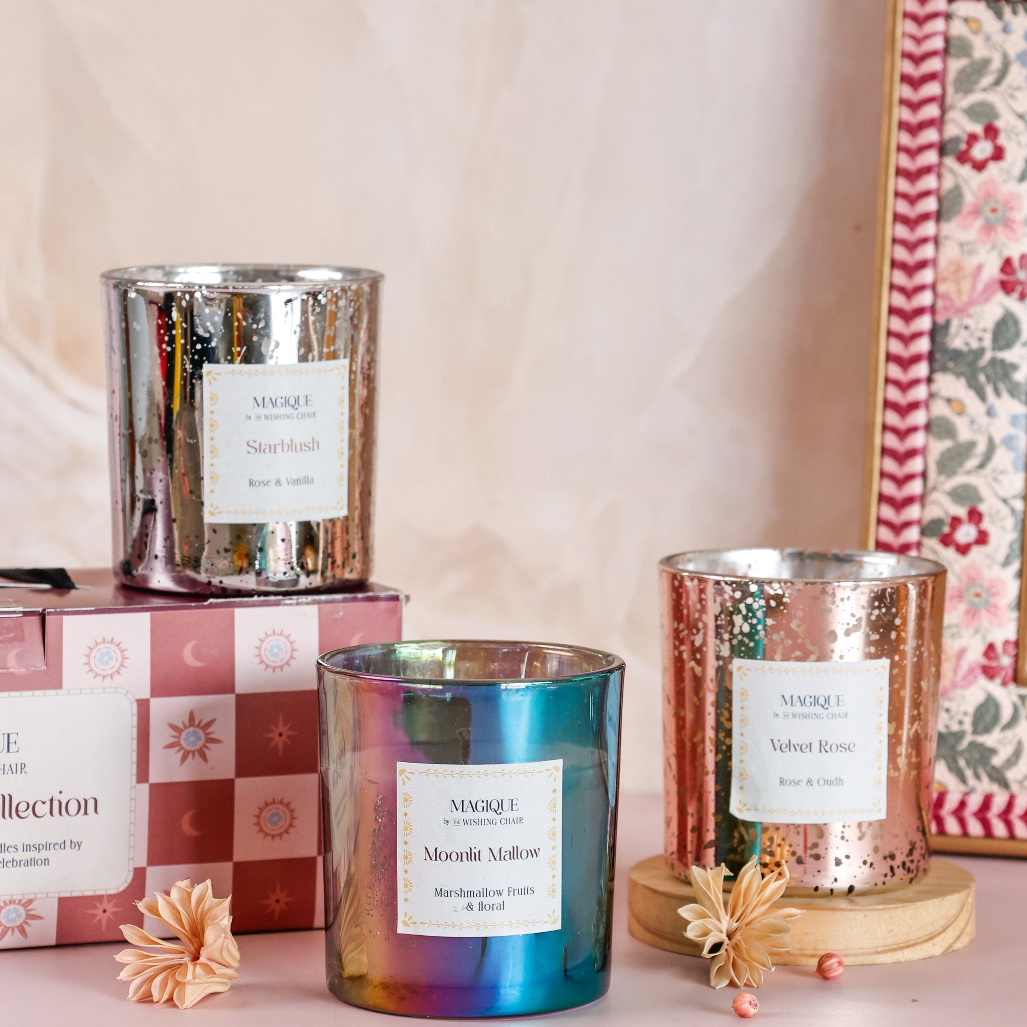 Magique by The Wishing Chair - Starlight Collection 3 Candle Votives Gift Box