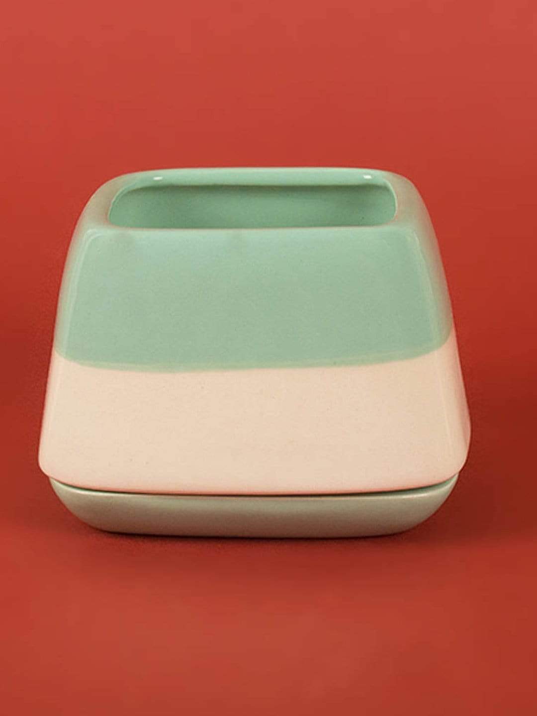 Nova Half N Half Ceramic Planter