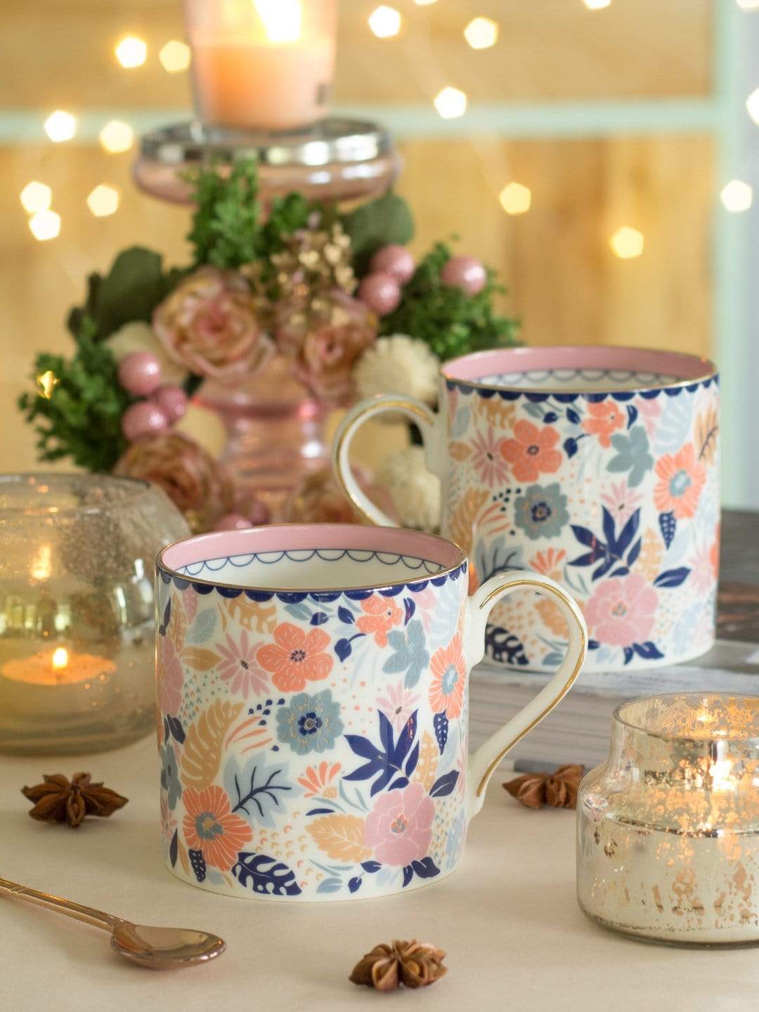 Morning Together Mugs - Set Of 2