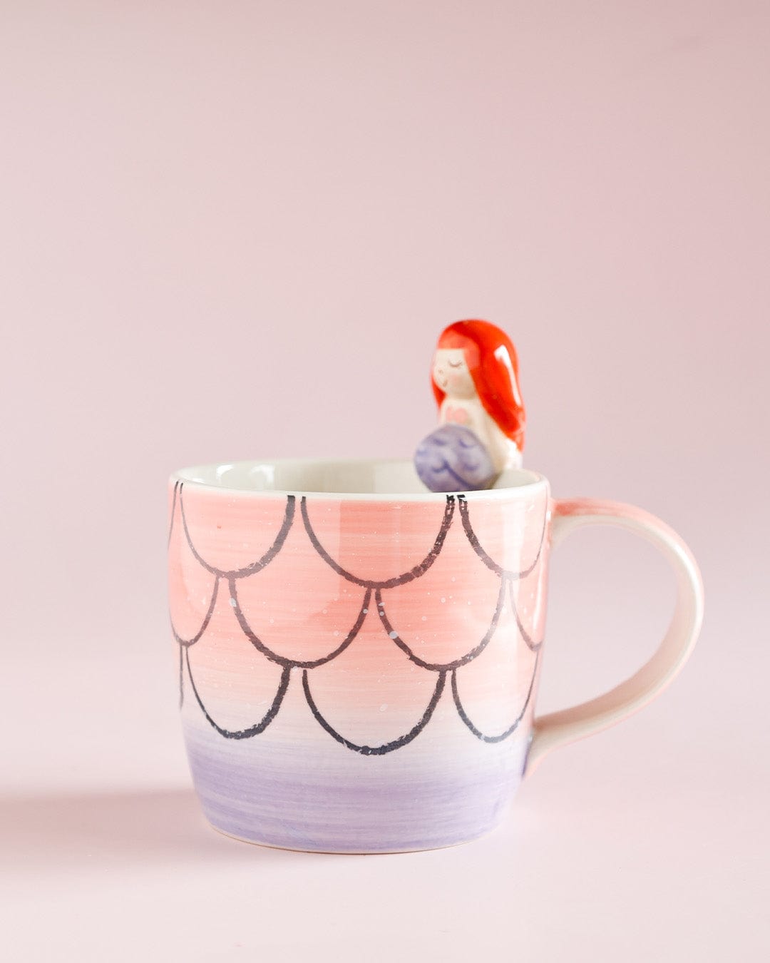 Mermaid Handpainted Single Mug
