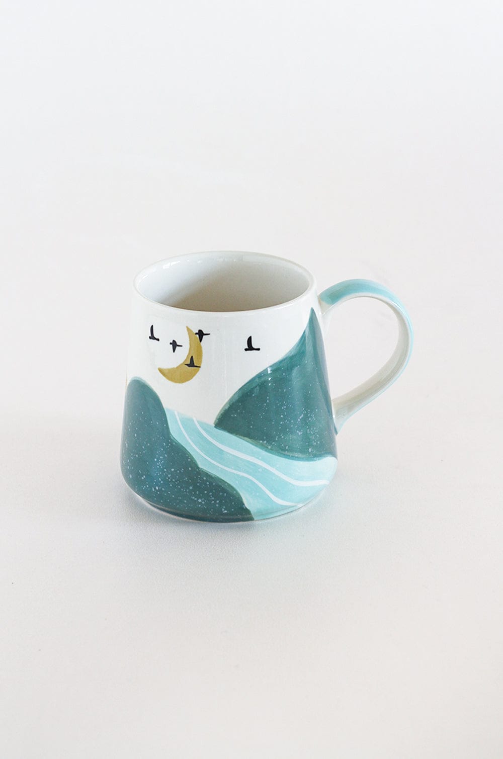 Wilderness Handpainted Ceramic Mug