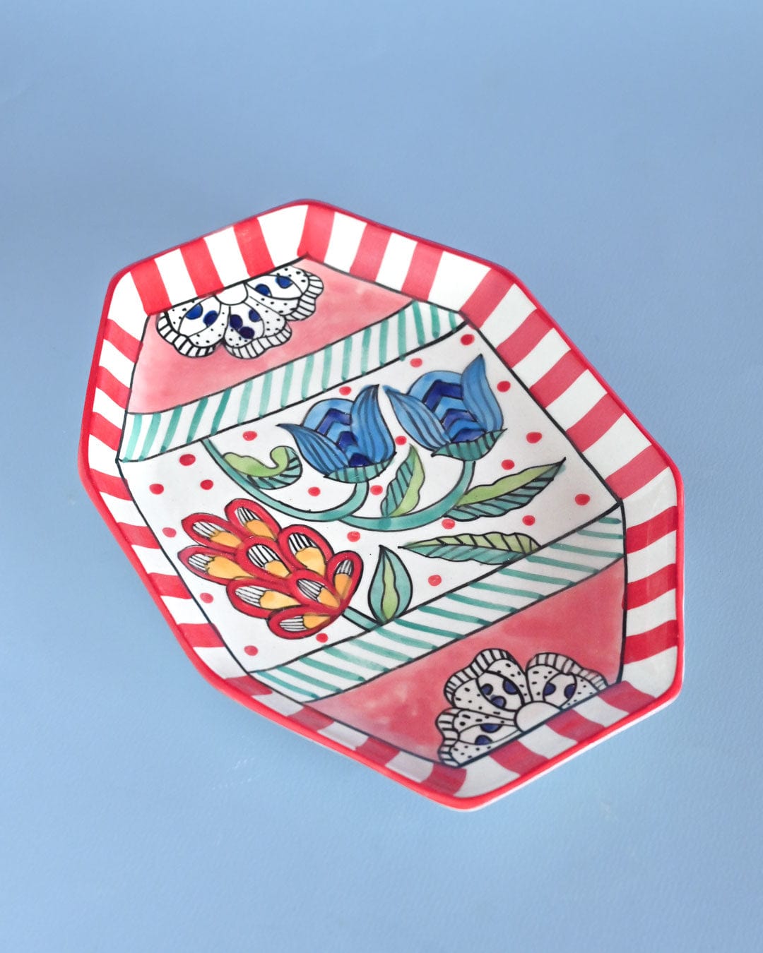 Bella's Blue Bells  Platter