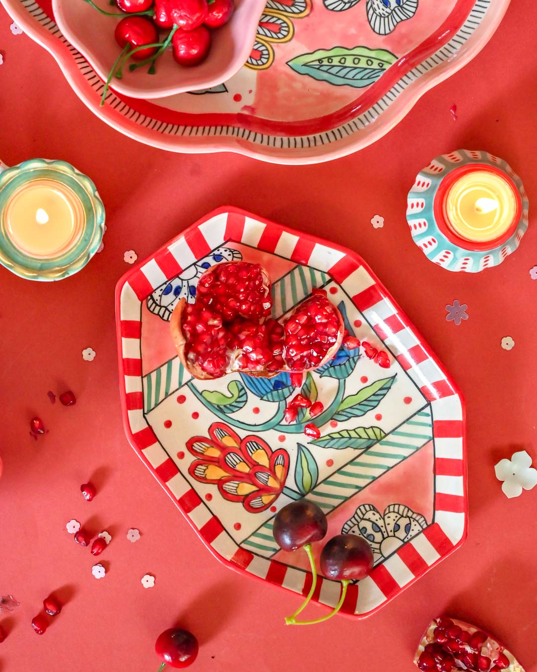 Bella's Blue Bells  Platter