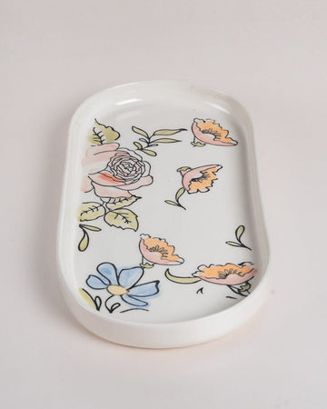 Bliss Handpainted Ceramic Platter