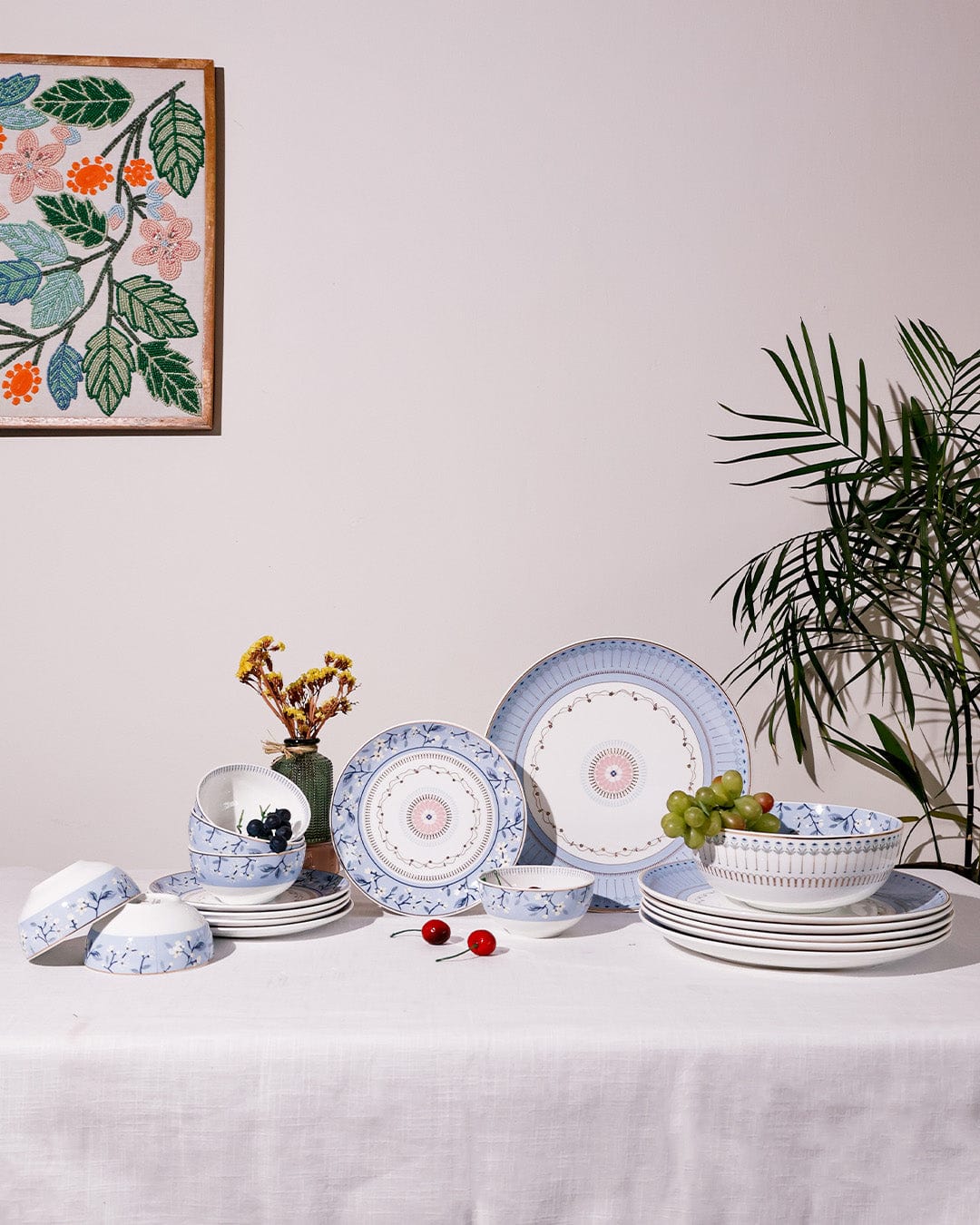 Magique by The Wishing Chair: River of Flowers Dinner Set 20 Pcs