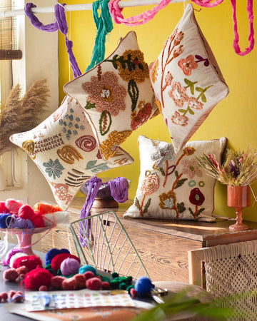 Golden Harvest Cushion Covers Collection - Set of 4