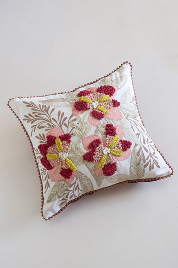 Sienna Embroidered Cushion Cover
