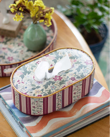 Botanica Vegan Leather Tissue Holder