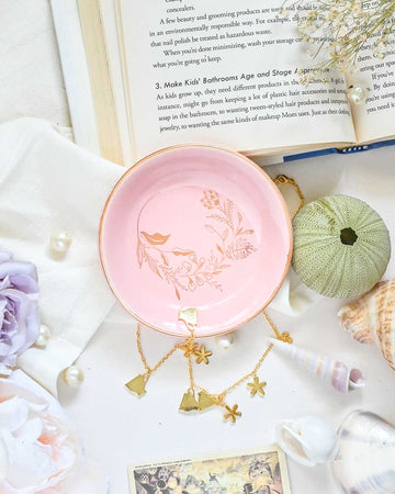 Pastel Pink Trinket Tray