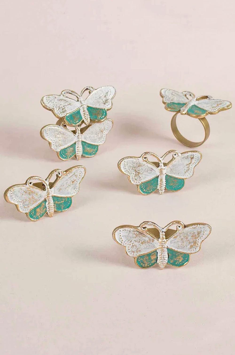 Batty The Butterfly Napkin Ring  Set of 6