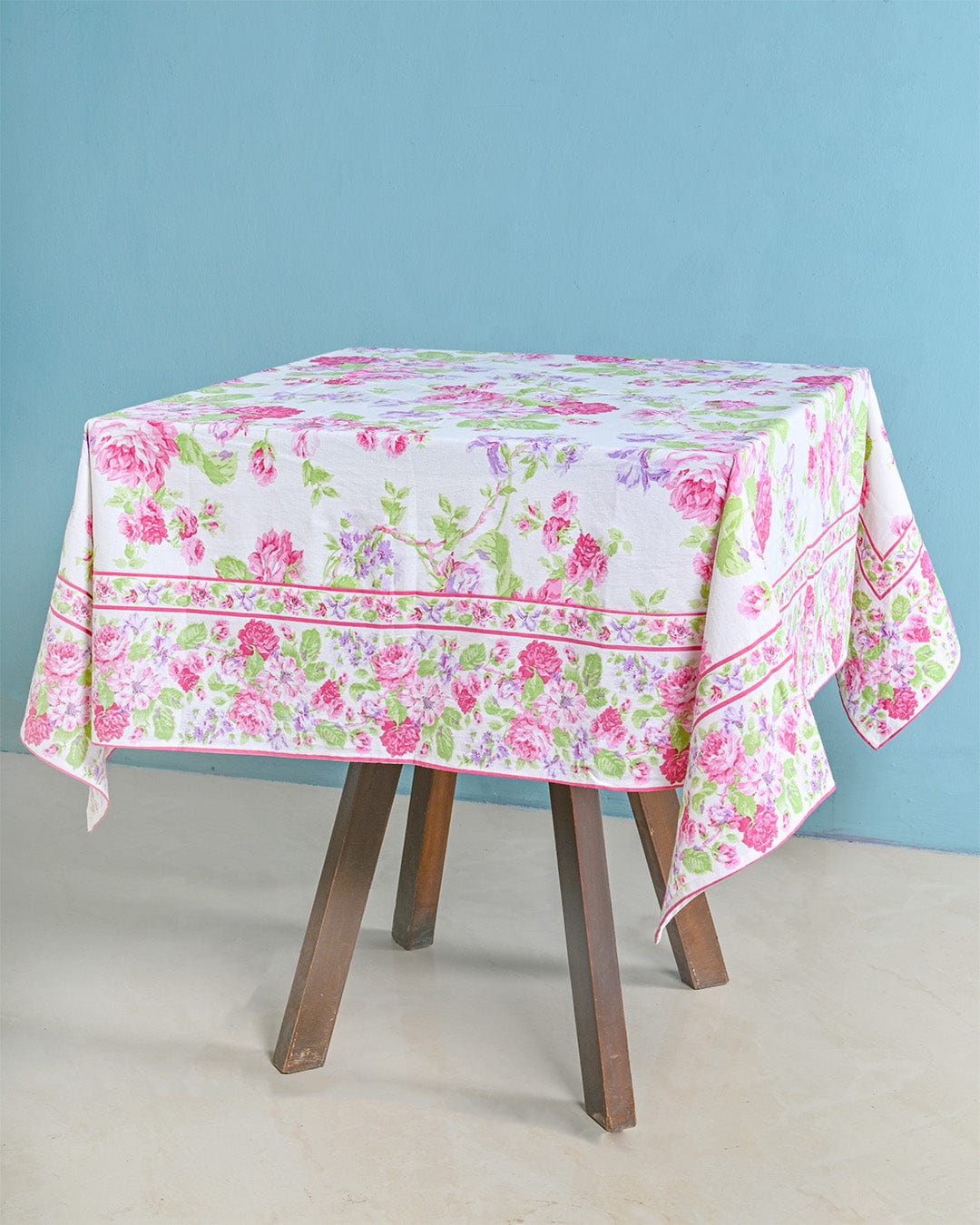 April Cornell  Everlasting Ecru Breakfast Cloth / 4 Seater