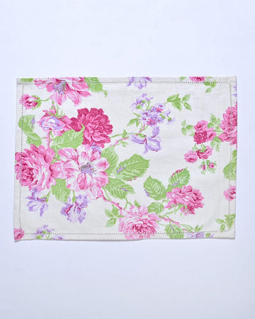 April Cornell  Everlasting Ecru Placemat Set Of 6