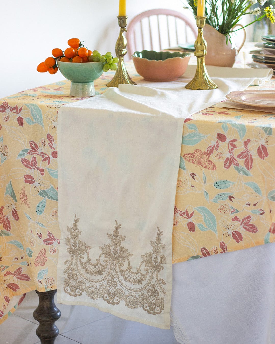 Roshanara Beige Runner